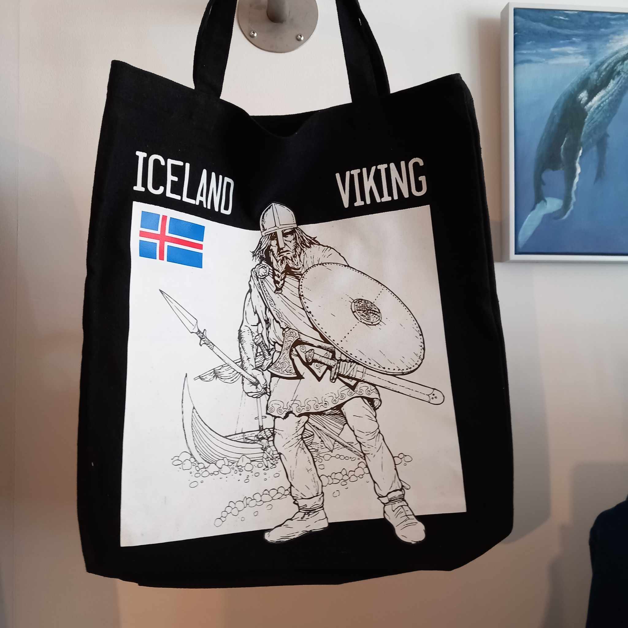 Icelandic Adventures Shopping tote bags Icelandic Adventures Shopping tote bags